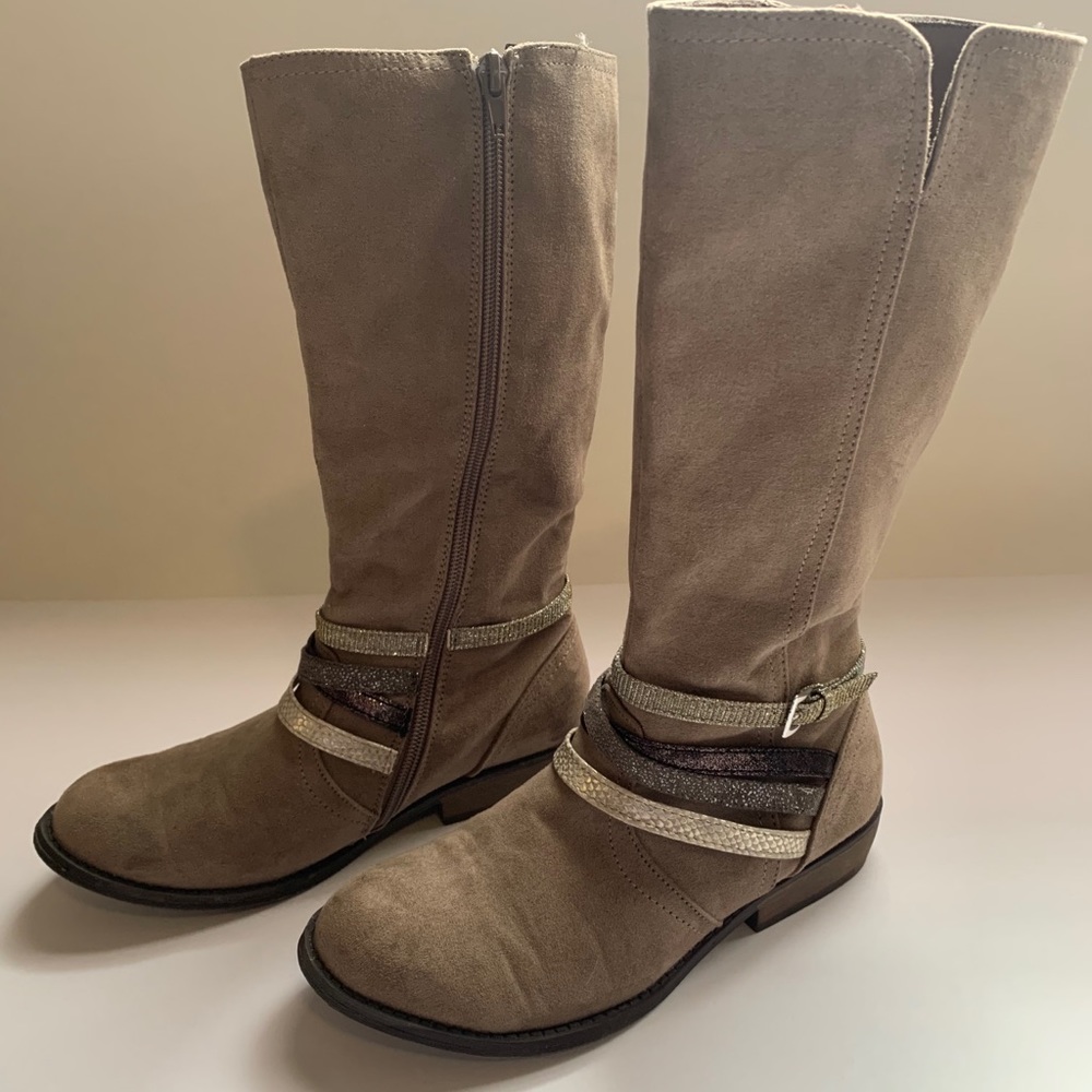 Justice brown high boots